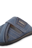 CIABATTA INBLU UOMO TOMAIA ECOPELLE SOTTOPIEDE TRASPIRANTE SUOLA GOMMA INTRECCIATA ART FN000114