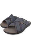 CIABATTA INBLU UOMO TOMAIA ECOPELLE SOTTOPIEDE TRASPIRANTE SUOLA GOMMA INTRECCIATA ART FN000114