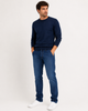 PANTALONI UOMO ZIP BOTTONE CINQUE TASCHE JEANS MODERN FIT MARCA SEA BARRIER ART. BARRIC-88