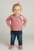MAGLIA NEONATA PURO COTONE BOTTONI  STELLE MARCA LOSAN ART.1281202AL
