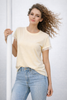 T-SHIRT DONNA LOSAN MANICA CORTA PIZZO VISCOSA ART. LWMAP010526004
