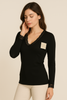 MAGLIA INTIMA DONNA RAGAZZA MANICA LUNGA PIZZO MARCA YSABEL MORA ART. 19036