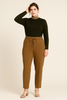 PANTALONE DONNA ELISA CASTELLI TAGLIE OVER ELASTICIZZATO TASCHE ART. 18002