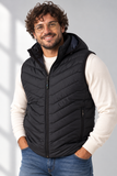 GILET UOMO SEA BARRIER TAGLIE OVER TRAPUNTATO CAPPUCCIO TASCHE ART. CONF. GIUNCO 113M