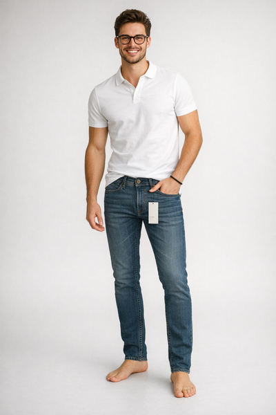 JEANS UOMO TIFFOSI  ZIP BOTTONE TASCHE REGOLARE ART.10061431_E10
