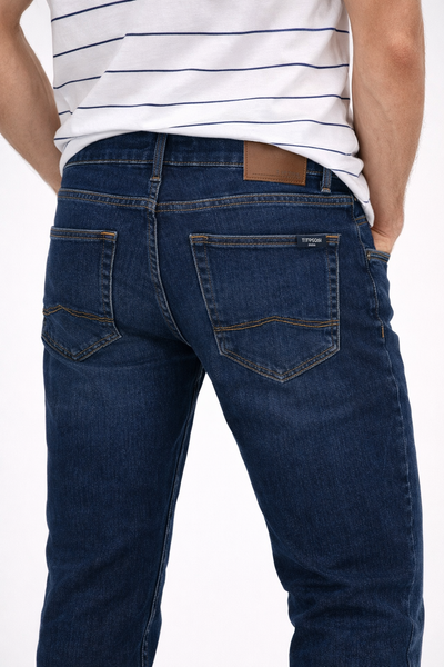 JEANS UOMO TIFFOSI ZIP BOTTONE TASCHE REGOLARE ART.10053506_E10