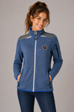 FELPA DONNA RAGAZZA SPORT ZIP TASCHE TESSUTO TECNICO MARCA SCUOLA NAUTICA ART.119808