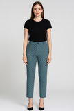 PANTALONE DONNA RAGAZZA FANTASIA MODA ELEGANTE UFFICIO MARCA EDAS ART. ALIAS