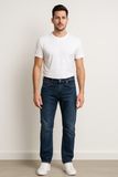 JEANS UOMO ZIP BOTTONE TASCHE SCURO STRAIGHT MARCA GAS ART. MORRIS