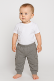 PANTALONE TUTA NEONATO COULISSE POLSINI TASCHE MARCA BM ART.Y1102