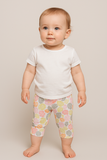 LEGGINS NEONATA COTONE ELASTICO FANTASIA MARCA LOSAN ART.218-6010AL