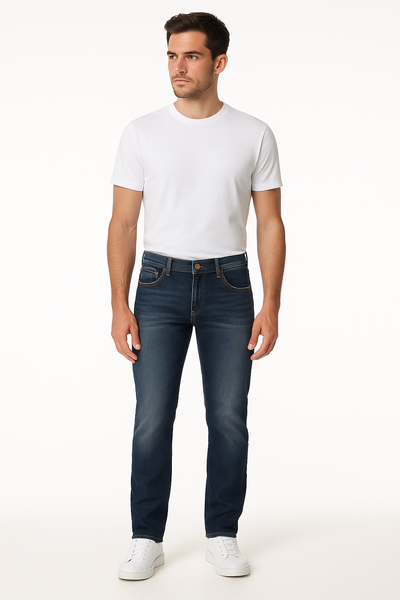 JEANS UOMO ELASTICIZZATO 5 TASCHE SLIM FIT CLASSICO  GAS ART. ALBERT25MDB0757