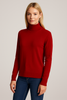 MAGLIONE DONNA DOLCEVITA POLSINI FASCIA RASATA MARCA COVERI ART. DC801