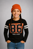 MAGLIA GIROCOLLO RAGAZZA COTONE ELASTICIZZATO STAMPA BRIM JHM JACHIEM ART. FJ600