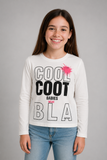 MAGLIA GIROCOLLO RAGAZZA COTONE ELASTICIZZATO MARCA BRIM JHM JACHIEM ART. FJ 578