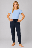 PANTALONI TUTA DONNA CUORE A CUORE TAGLIE COMODE FELPATO ELASTICO POLSINI ART. FD017