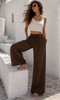 PANTALONE DONNA BARBARELLA ELASTICO COULISSE TASCHE LARGO ART.1088