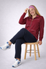 TUTA DONNA CAMPANOLO GARZATA FULL ZIP TASCHE PANTALONE ART. 8E76257