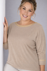 MAGLIA DONNA GAIA PIU TAGLIE OVER MANICHE 3/4 VISCOSA LUREX  ART. 552