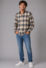 CAMICIA UOMO RAGAZZO PURO COTONE VELLUTO SCOZZESE MARCA GAS ART.KINS CK10