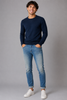 JEANS UOMO ZIP BOTTONE SCHIARITO MARCA INCOR ART.BRONZO