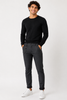 PANTALONI RAGAZZO ZIP BOTTONI TASCHE MICROSTAMPATO MARCA INCOR ART.SKIEN