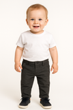 PANTALONE NEONATO FUSTAGNO FANTASIA BOTTONE VITA REGOLABILE MARCA LOSAN ART.9279793AA