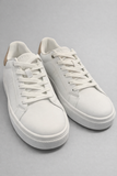 SNEAKERS TIFFOSI IN ECOPELLE STRINGATA RINFORZI IN DAINETTO SUL TALLONE