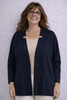 CARDIGAN DONNA CONFORMARO SILCO BOTTONI COLLETTO SPACCHETTI COMODO ART.561