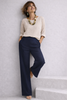 PANTALONI DONNA EMANUELA COSTA ELASTICO TASCHE LARGO MORBIDO LEGGERO ART.35857