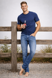 JEANS UOMO LEGGERO ZIP BOTTONE CINQUE TASCHE REGOLARE MARCA GAS ART.ALBERT