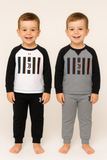 PIGIAMA BAMBINO COTONE POLSINI STAMPA LOGO SQUADRA JUVENTUS ART. JU16065