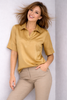 CAMICIA DONNA LAURA BIAGIOTTI COLLETTO SCOLLO MEZZA MANICA ELEGANTE MORBIDA ART.26P1523