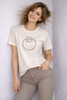T-SHIRT DONNA LAURA BIAGIOTTI GIROCOLLO MEZZA MANICA STAMPA PUNTI LUCE ART.26P1420