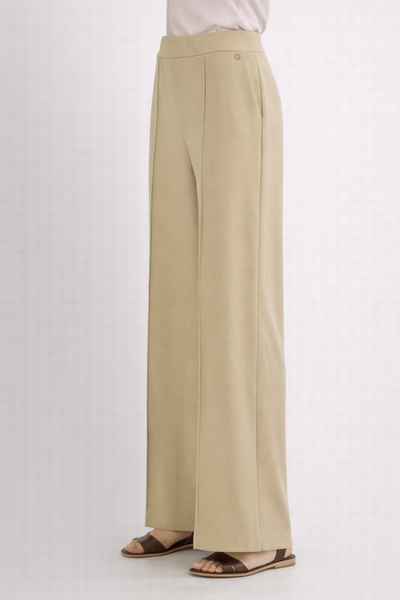 PANTALONE DONNA LAURA BIAGIOTTI PALAZZO JERSEY TASCHE ELASTICO ART. LB26P1886