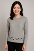 MAGLIONE DONNA RAGAZZA GIROCOLLO TRAFORATO MARCA ELEONORA DELBONO ART. 24K127