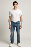JEANS UOMO ZIP BOTTONE CINQUE TASCHE SLIM FIT MARCA GAS ART.ALBERT A3067WZ22