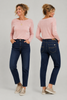 JEANS DONNA EMANUELA COSTA CINQUE TASCHE CAPRI ELASTICIZZATO ART. EC6910