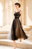 Vestito Claudia gil in tulle doppiato elegante cerimonia fusciacca