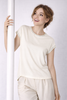 MAGLIA DONNA GRIFFAI GIROCOLLO MANICA LUREX ASIMMETRICA ART.7621