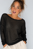 MAGLIA DONNA GRIFFAI GIROCOLLO MANICA LUNGA TRAFORATA ART.7629