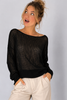 MAGLIA DONNA GRIFFAI GIROCOLLO MANICA LUNGA TRAFORATA ART.7629