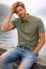 POLO UOMO RE DEL MARE MANICA CORTA TASCHINO COTONE JERSEY ART. 94.6629