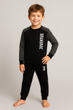 PIGIAMA BAMBINO HERMET JUVENTUS CALDO COTONE SERAFINO POLSINI LOGO ART. T30 1190