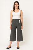 PANTALONE GAUCHO DONNA RAGAZZA FANTASIA PIED DE POULE MARCA EL.MA ART. 4895MO