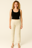 PANTALONI DONNA PALAZZO ELEGANTE EFFETTO UNCINETTO   PIZZO TIFFOSI ART. 10059936