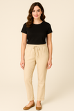 PANTALONE DONNA ELEGANTETASCHE ELASTICO IN VITA   JENNIFER CLOSE ART. 18102