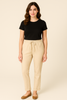 PANTALONE DONNA ELEGANTETASCHE ELASTICO IN VITA   JENNIFER CLOSE ART. 18102