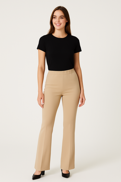 PANTALONI DONNA RAGAZZA  ELEGANTI ZIP MARCA GIUNE ART. PA167