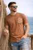 T-SHIRT UOMO LOSAN MANICA CORTA GIROCOLLO STAMPA COTONE ART. LMNAP0103--26019